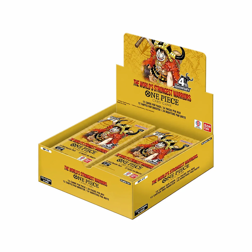 One Piece The World’s Strongest Warriors OP-17 English Booster Box