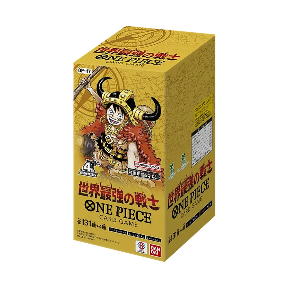 One Piece The World’s Strongest Warriors OP-17 japansk boosterboks