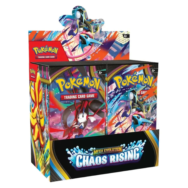 Pokémon Chaos Rising Booster Box – originele productverpakking
