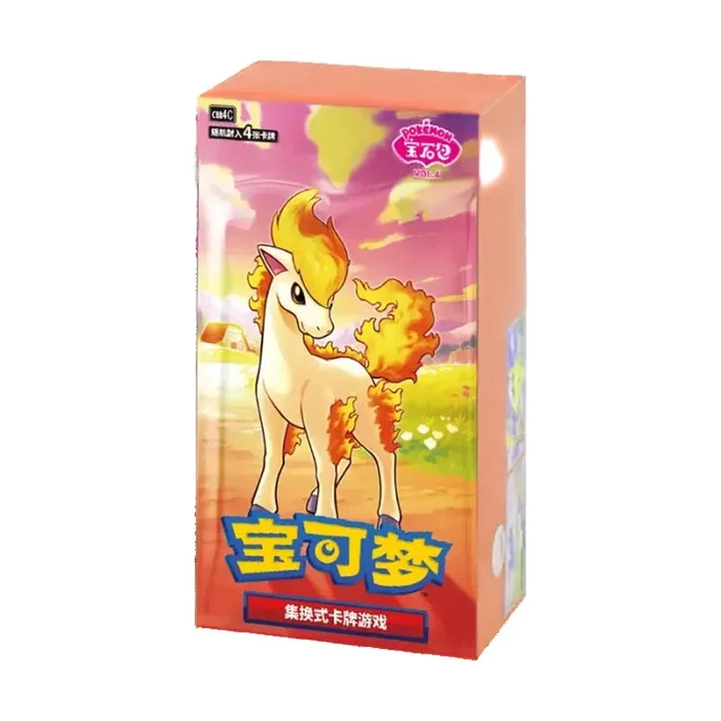 Pokémon GEM Pack VOL. 4 Booster Box (Chinees) – productverpakking
