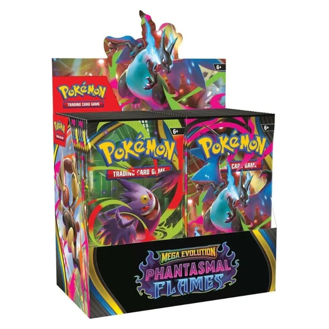Pokémon Phantasmal Flames Booster Box – originele productverpakking