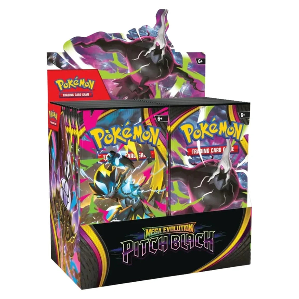 Pokémon Pitch Black Booster Box – emballage d'origine du produit