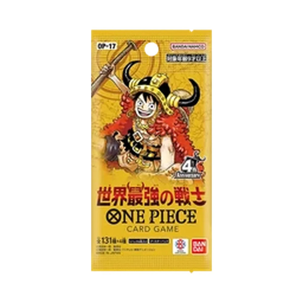 One Piece The World’s Strongest Warriors OP-17 – enkelt japansksproget boosterpakke