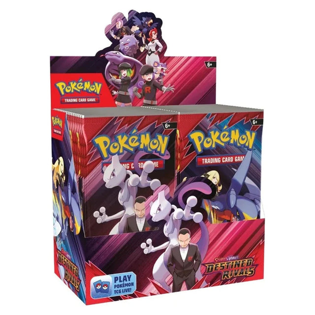 Pokémon Destined Rivals Booster Box – originele productverpakking
