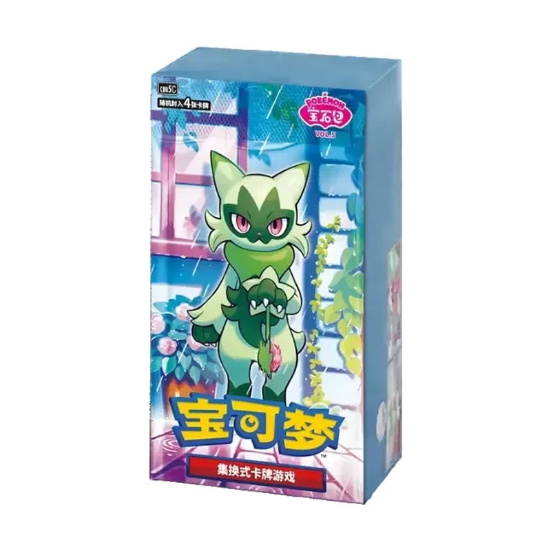 Pokémon GEM Pack VOL. 5 Booster Box (Chinees) – productverpakking