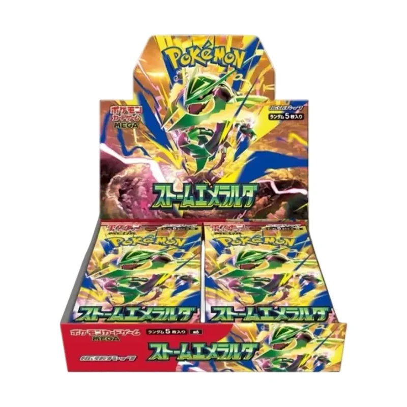 Pokémon Storm Emeralda Booster Box (Japans) – productverpakking